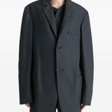 Blazer monopetto in grigio Lemaire - unisex 