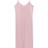 Abito midi satinato in lilla Forte forte - donna 
