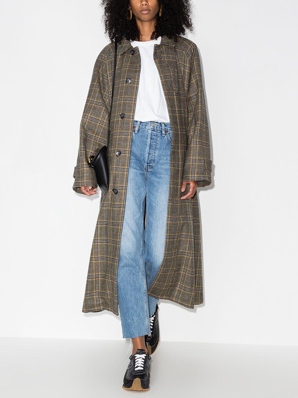 Jeans cropped a tubo di stufa in blu Re/done - donna 