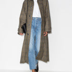 Jeans cropped a tubo di stufa in blu Re/done - donna 