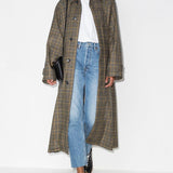 Jeans cropped a tubo di stufa in blu Re/done - donna 