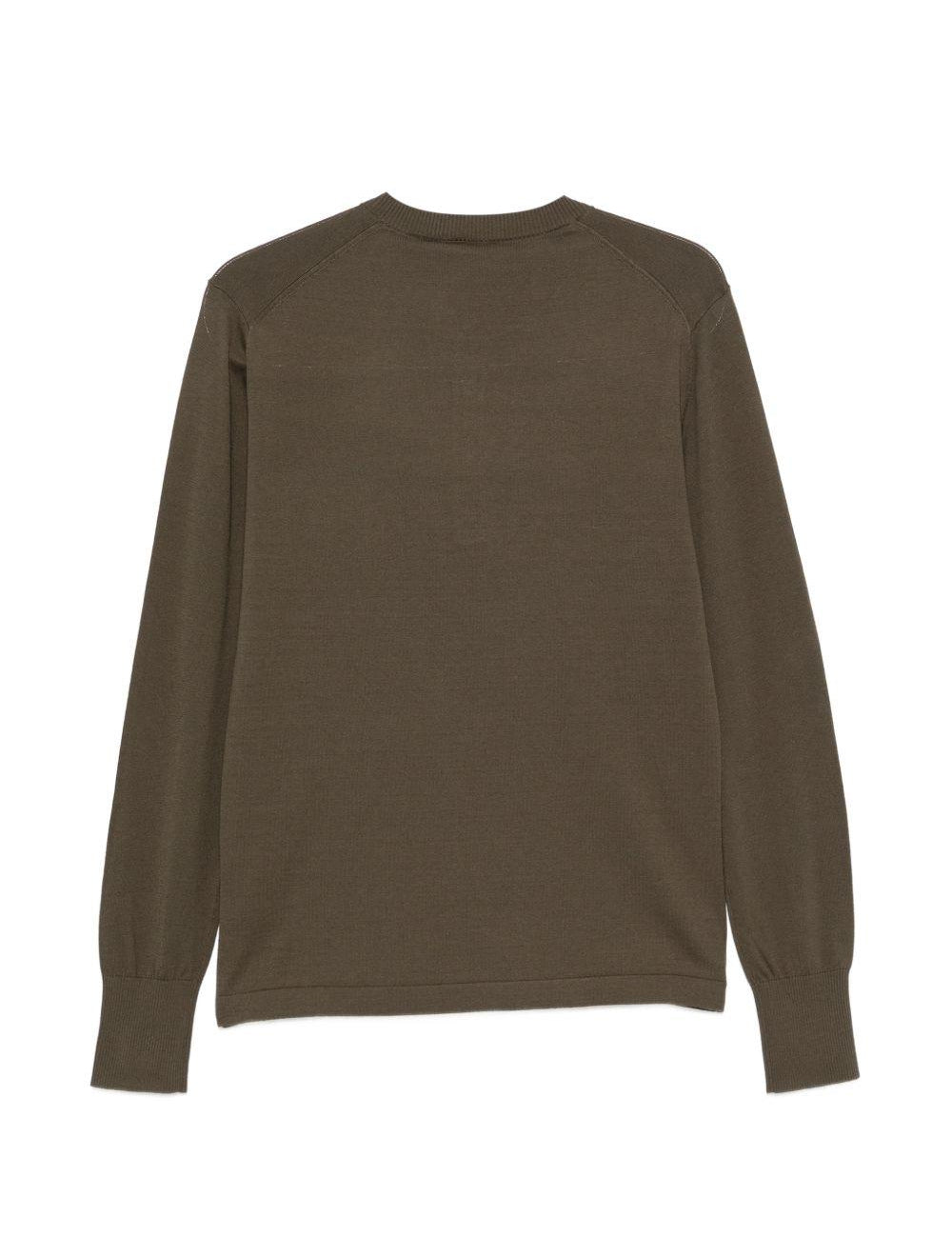 T-shirt a maniche lunghe con bottoni in verde Simkhai - uomo 