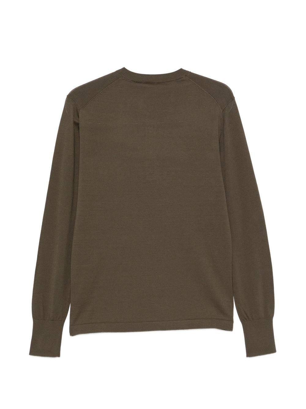 T-shirt a maniche lunghe con bottoni in verde Simkhai - uomo 