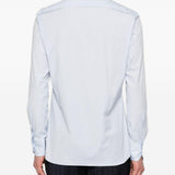 Camicia classica a maniche lunghe in azzurro Zegna - uomo 