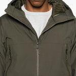 Cappotto Range Down con cappuccio in verde The north face - uomo 
