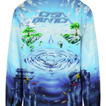 Camicia Lost Atlantis in blu Casablanca - uomo 