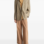 Giacca sartoriale doppiopetto in beige Lemaire - donna 