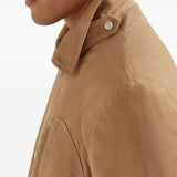 Giacca in camoscio in marrone Brunello cucinelli - uomo 
