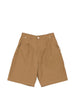 Beige Comme des Garçons Homme pleated front shorts - men