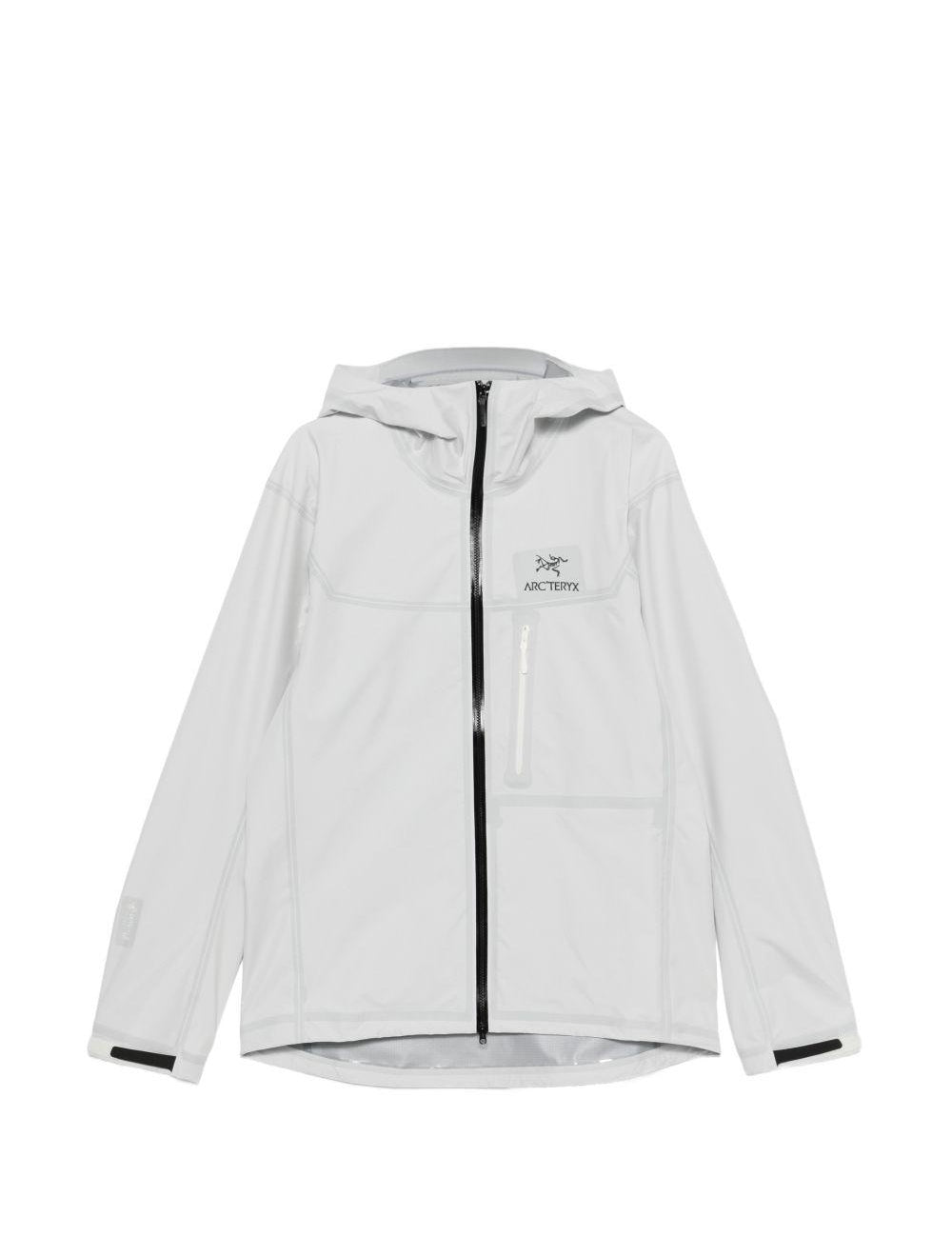 Giacca con cappuccio alpha in grigio Arc'teryx - uomo 