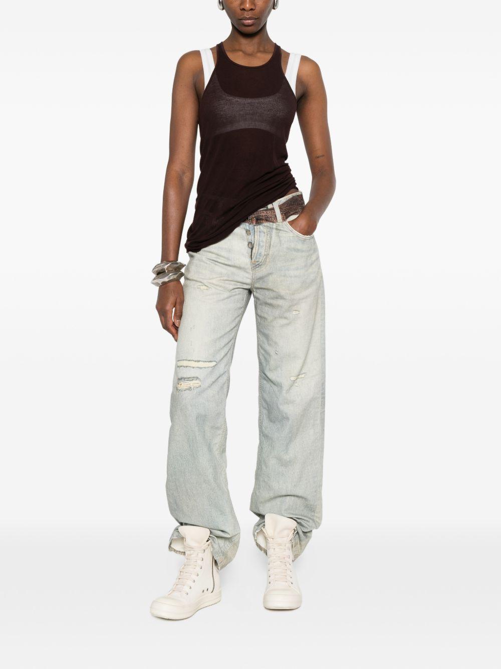 Pantaloni con cintura stampata Bonnie in blu Haikure - donna 