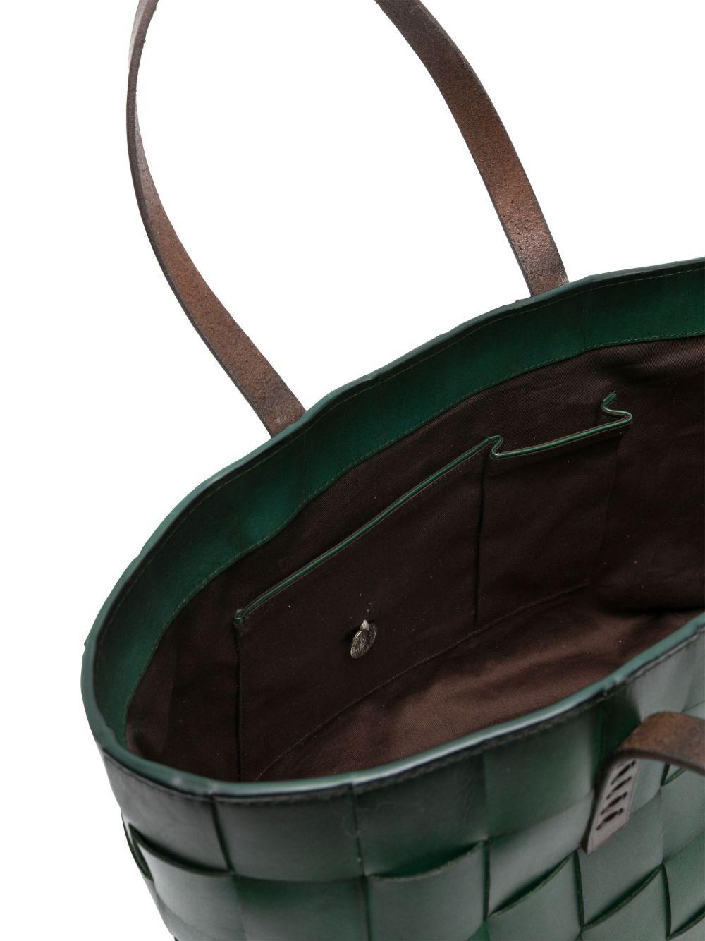 Borsa tote Japan in verde Dragon diffusion - donna 