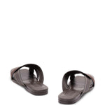 Ciabatte con fasce incrociate in marrone Tod's - donna 