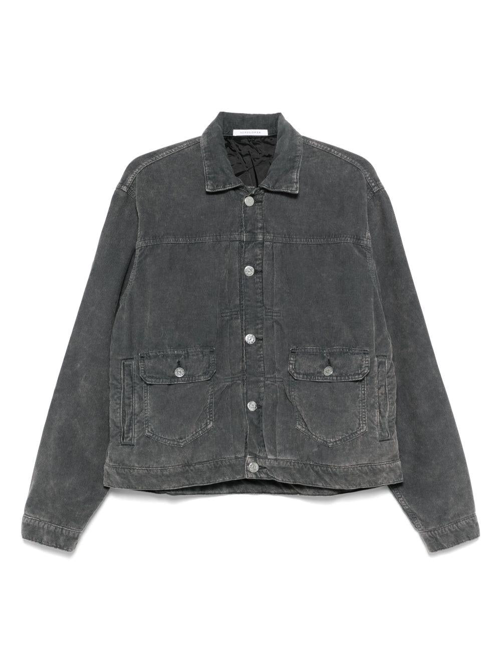 Giacca-camicia con tasche applicate in grigio Sunflower - uomo 