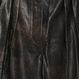 Pantaloni in pelle in marrone Alex perry - donna 