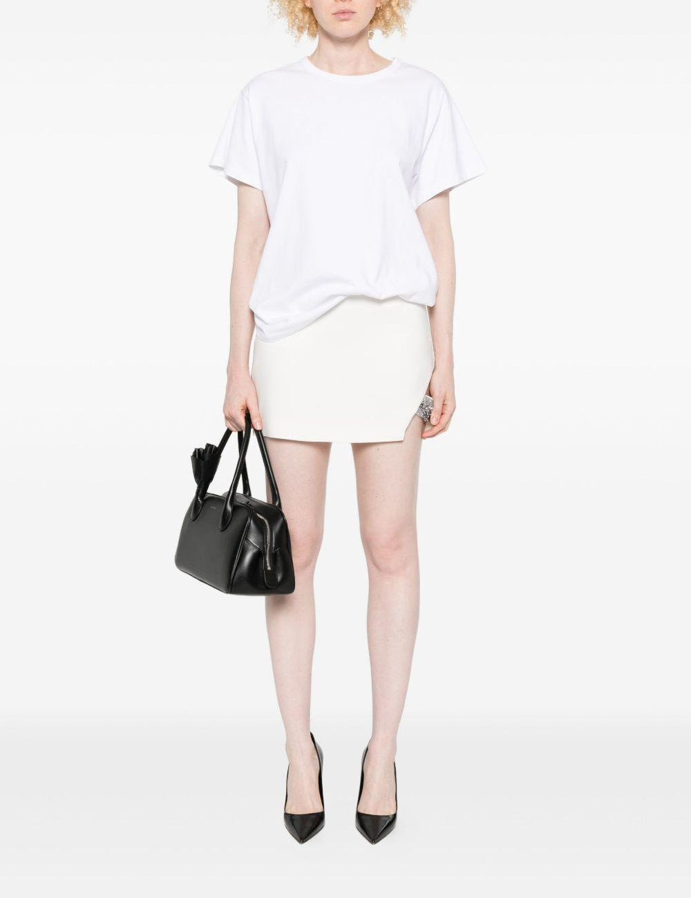 Minigonna con decorazione in bianco Amen - donna 