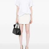 Minigonna con decorazione in bianco Amen - donna 