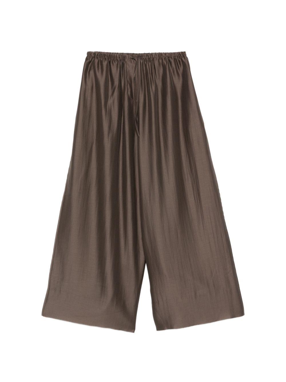Pantaloni Vento a gamba ampia in marrone Entire Studios - donna 