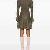 Abito in maglia raquel in marrone Staud - donna 