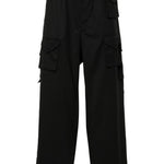 Pantaloni a gamba ampia in nero Y-3 - uomo 