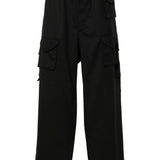 Pantaloni a gamba ampia in nero Y-3 - uomo 