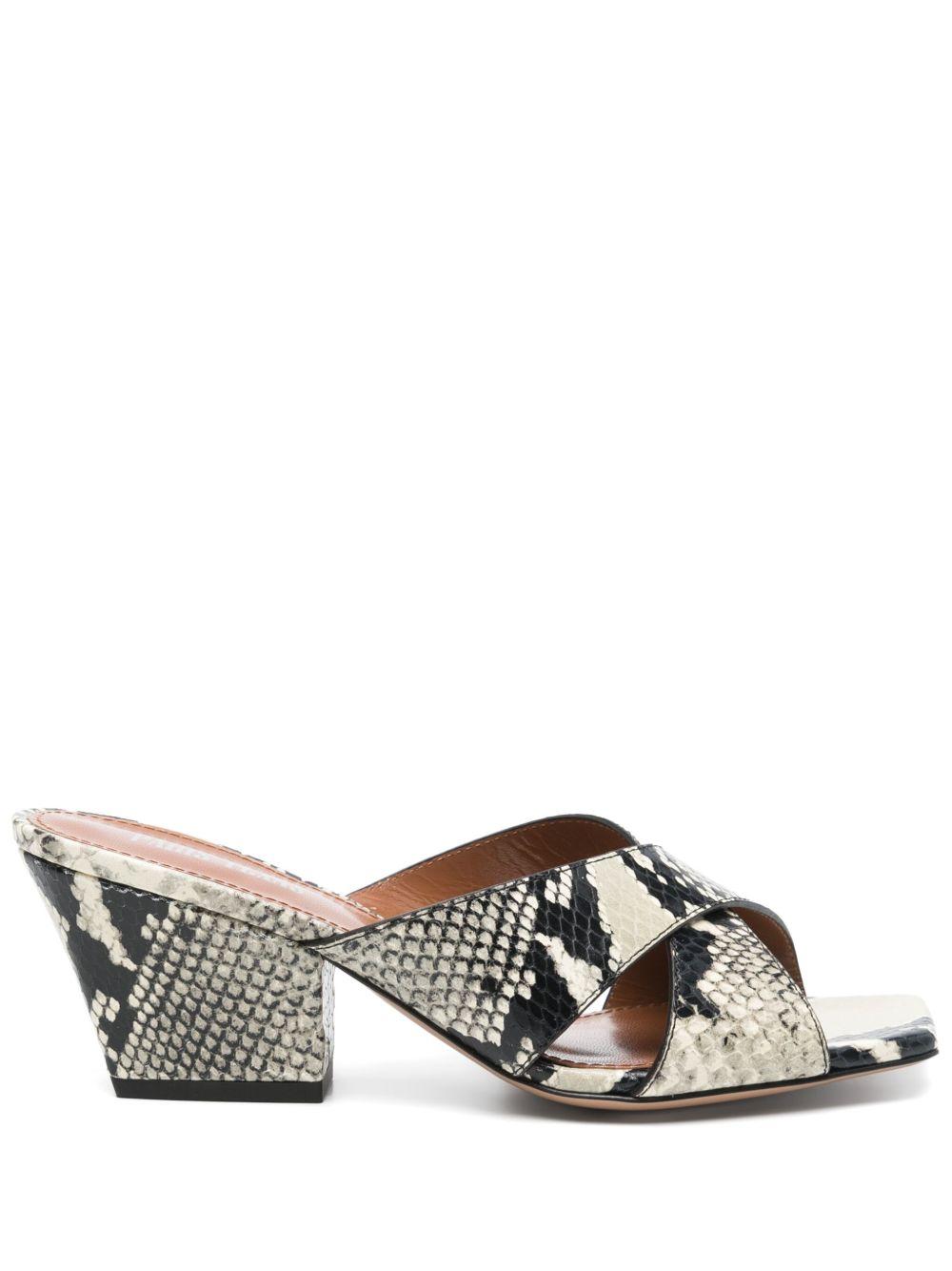 Mules Arizona 60mm in nero Paris texas - donna 