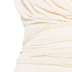 Abito lungo Avra in avorio Rick Owens Lilies - donna 