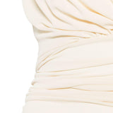 Abito lungo Avra in avorio Rick Owens Lilies - donna 