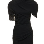 Abito mini la robe castagna in nero Jacquemus - donna 