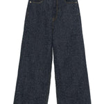 Jeans textured in blu Ganni - donna 