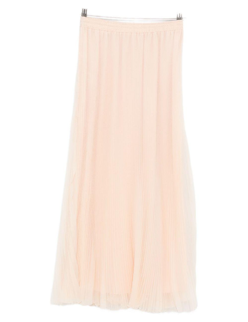 Gonna midi a pieghe in rosa Ermanno Scervino - donna 