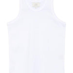 Canotta in cotone in bianco Loulou de saison - donna 