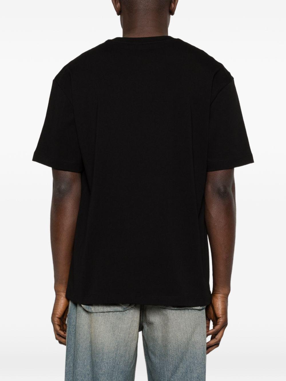T-shirt teschio 20 in nero Ih nom uh nit - uomo 