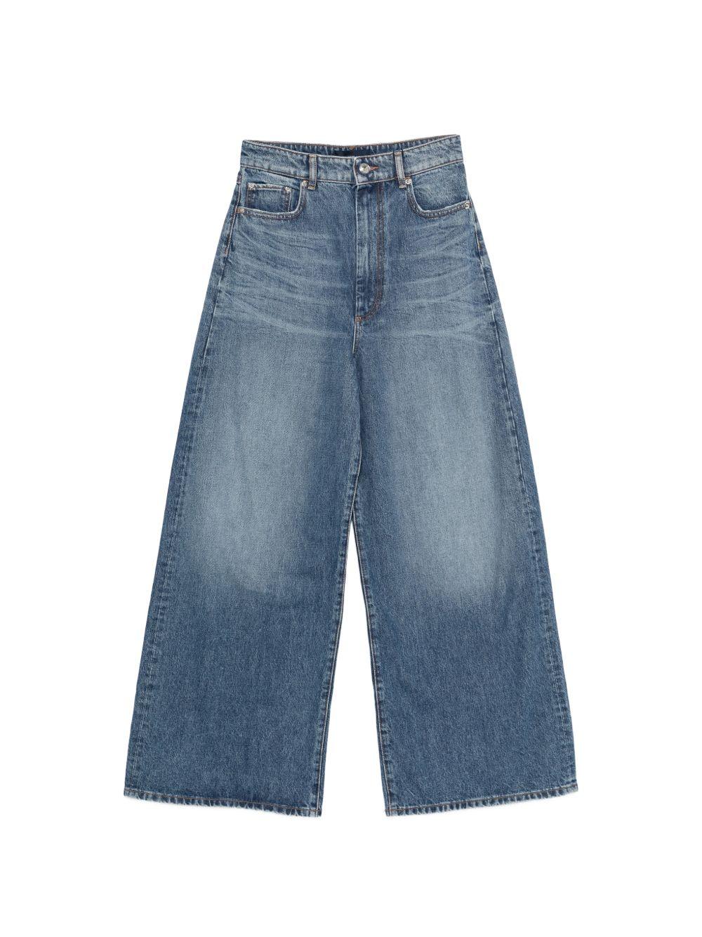 Jeans a gambaampia angri in blu Maxmara sportmax - donna 