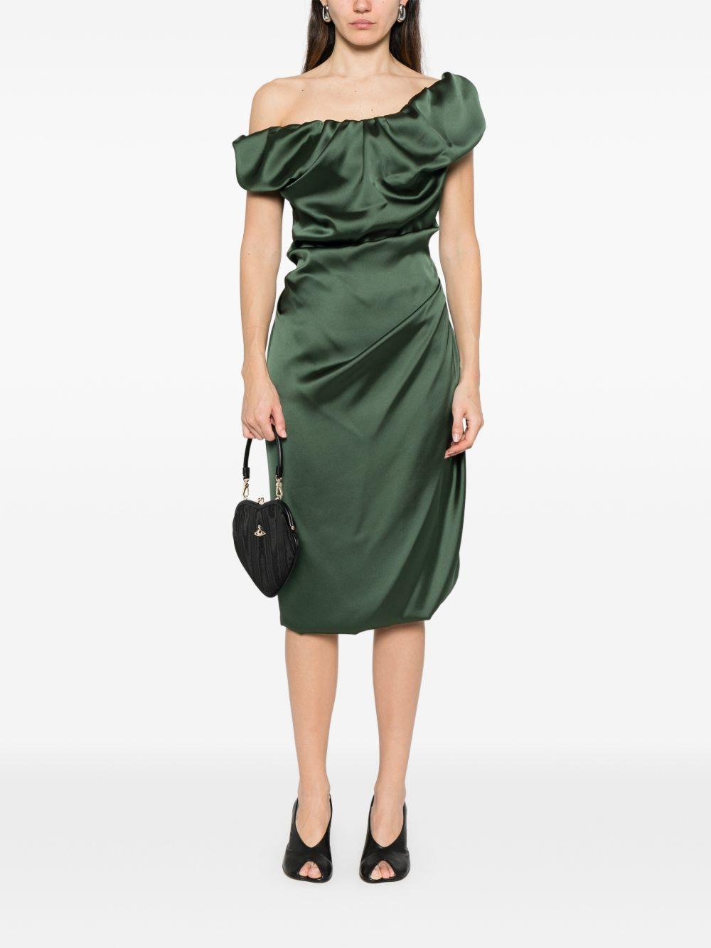 Abito corto Ginnie Amberin verde Vivienne Westwood - donna 
