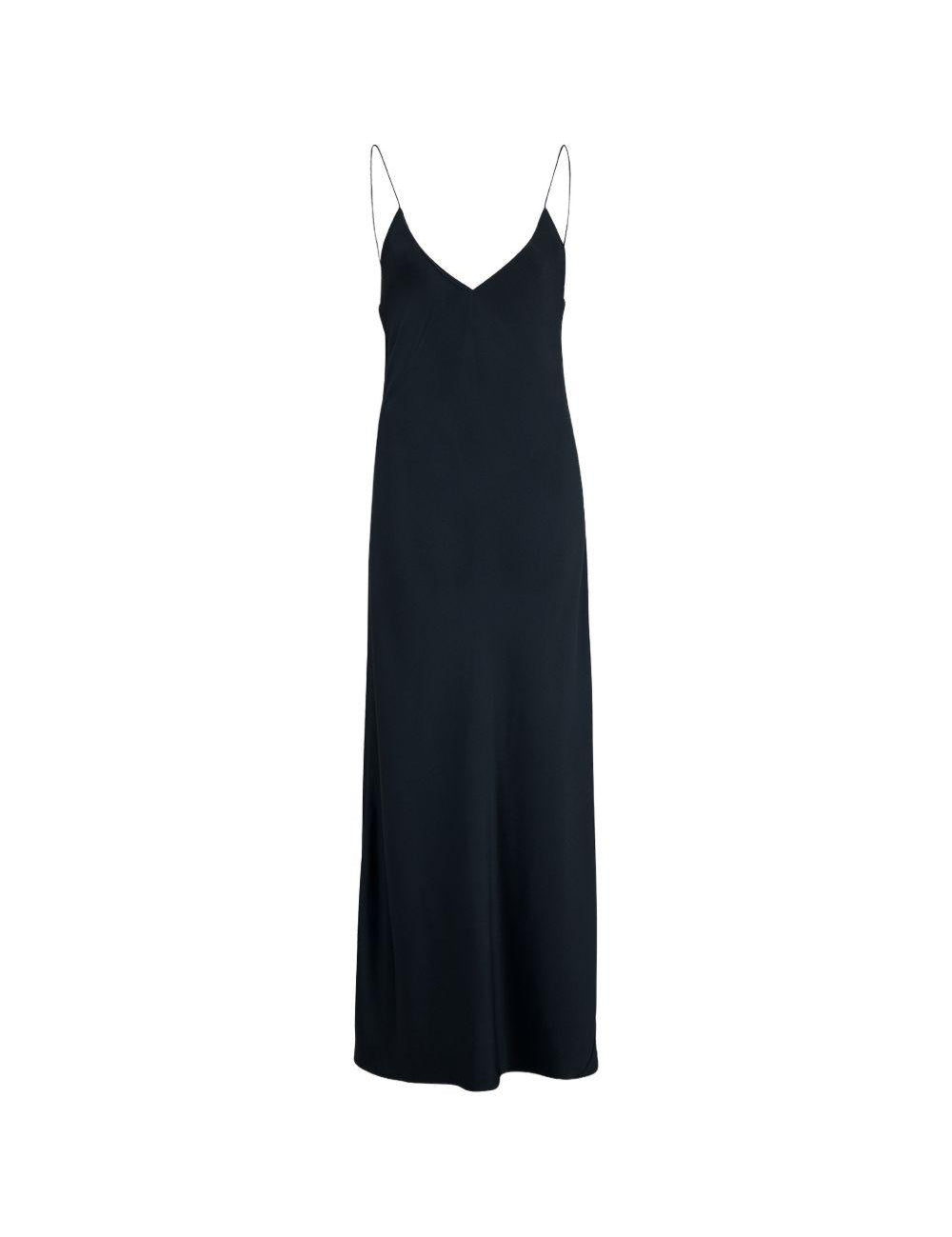 Abito lungo con scollo a V in blu BLAZÉ MILANO - donna 