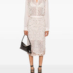Gonna con cristalli sokna in rosa Dries van noten - donna 
