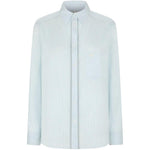 Camicia classica a righe in azzurro BLAZÉ MILANO - donna 