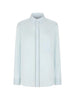 Camicia classica a righe in azzurro BLAZÉ MILANO - donna