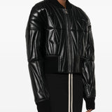 Giacca crop geocamo in nero Rick Owens x Moncler - unisex 