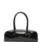 Borsa a spalla in pelle sintetica nero Comme Des Garçons - donna 