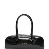Borsa a spalla in pelle sintetica nero Comme Des Garçons - donna 