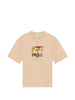 Men's Drole de Monsieur beige printed T-shirt
