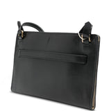 Borsa a spalla con logo in nero Toteme - donna 