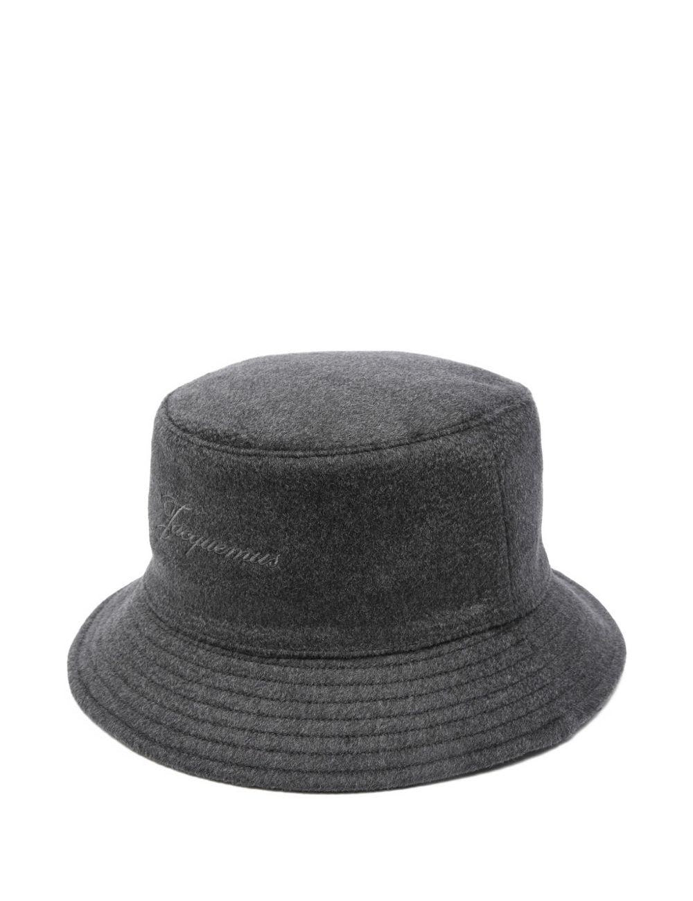 Cappello "le bob cachemiro" in grigio Jacquemus - unisex 