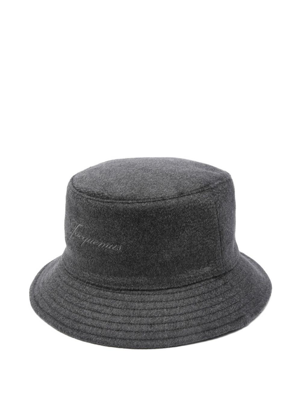 Cappello "le bob cachemiro" in grigio Jacquemus - unisex 