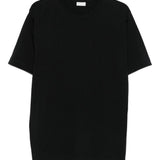 T-shirt girocollo in nero Dries van noten - uomo 