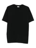 T-shirt girocollo in nero Dries van noten - uomo