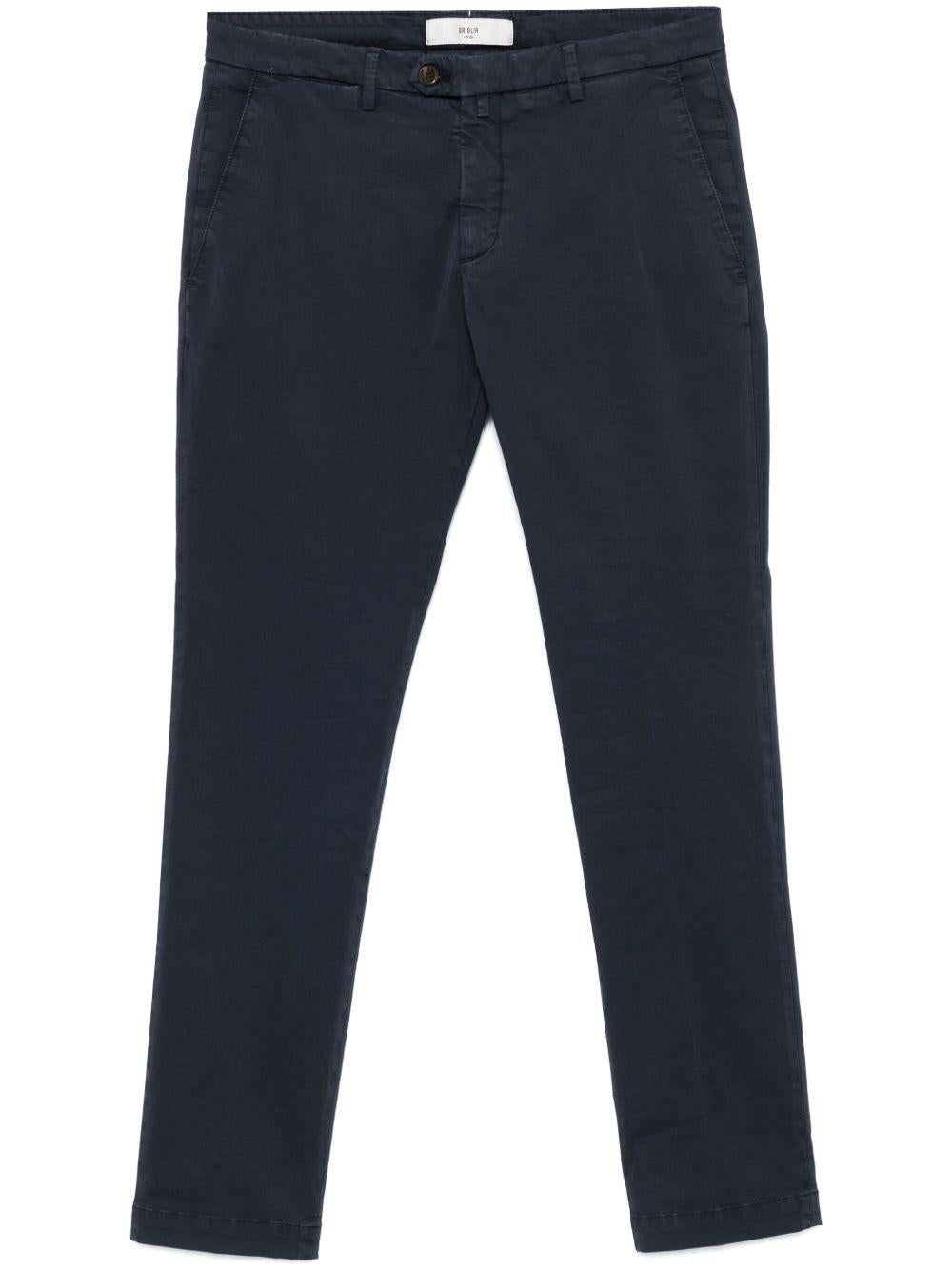 Pantaloni Chino BG04 in blu Briglia 1949 - uomo 