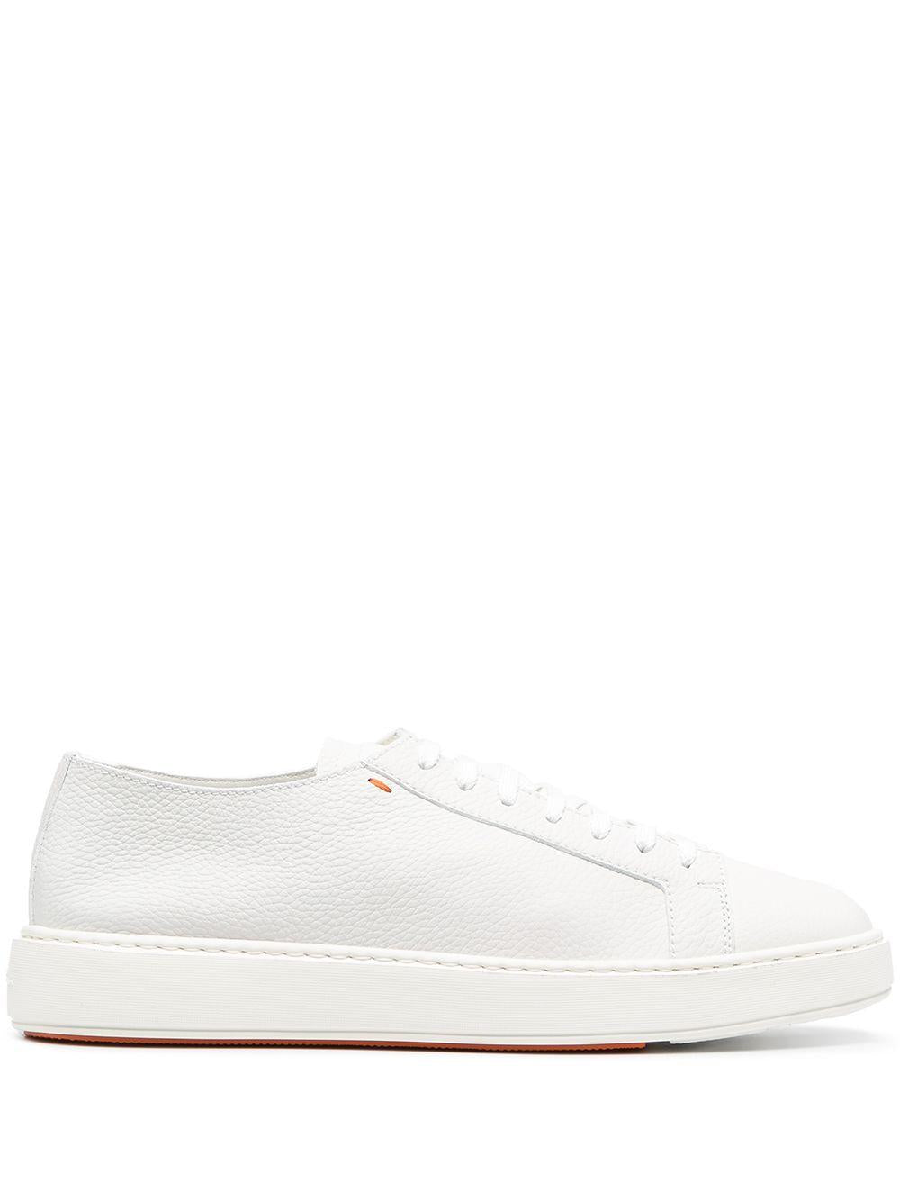 Sneakers basse biking in bianco 